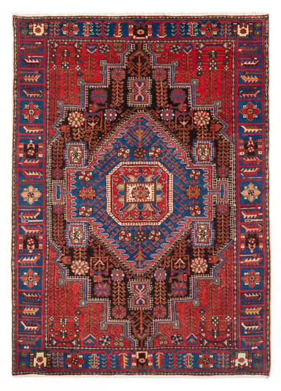 Nahavand Rug 137x213cm - Persian Rugs - blue
