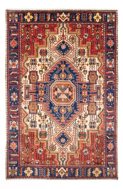Nahavand Rug 140x197cm - Persian Rugs - blue