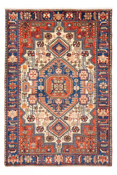 Nahavand Rug 145x200cm - Persian Rugs - blue
