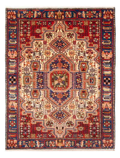 Nahavand Rug 142x190cm - Persian Rugs - blue