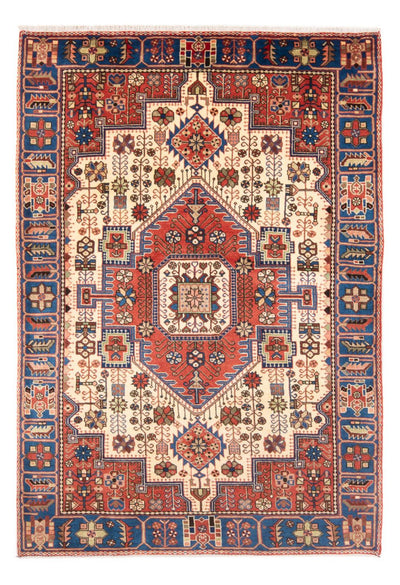 Nahavand Rug 140x203cm - Persian Rugs - red