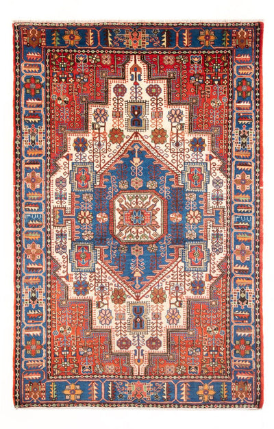 Nahavand Rug 142x213cm - Persian Rugs - blue
