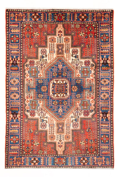 Nahavand Rug 140x213cm - Persian Rugs - blue
