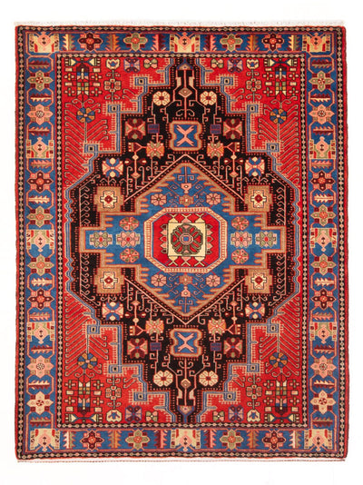 Nahavand Rug 143x202cm - Persian Rugs - blue