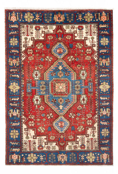 Nahavand Rug 136x188cm - Persian Rugs - blue