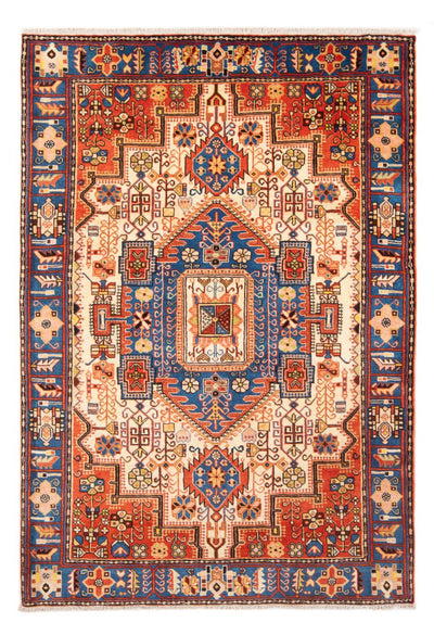 Nahavand Rug 142x203cm - Persian Rugs - blue