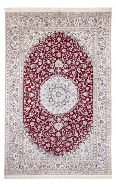 Nain - 6La Rug 199x307cm - Persian Rugs - red