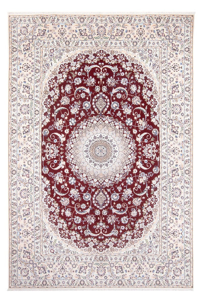 Nain - 6La Rug 205x304cm - Persian Rugs - red