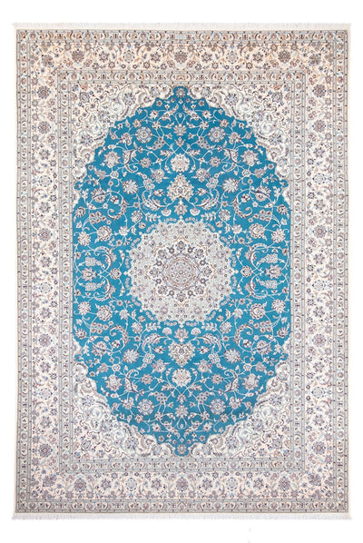 Nain - 6La Rug 208x308cm - Persian Rugs - blue