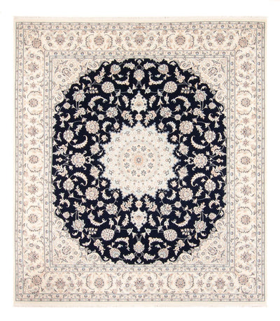 Nain Rug 223x261cm - Persian Rugs - dark blue