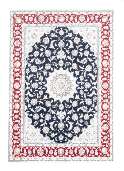 Nain - 9La Rug 145x203cm - Persian Rugs - dark blue