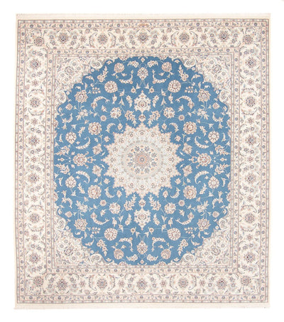 Nain Rug 227x263cm - Persian Rugs - blue