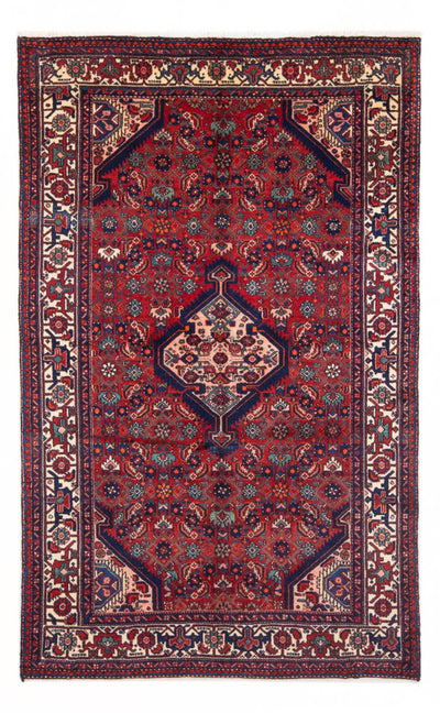Hamadan Rug 137x220cm - Persian Rugs - red
