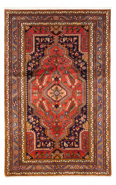 Hamadan Rug 140x222cm - Persian Rugs - red