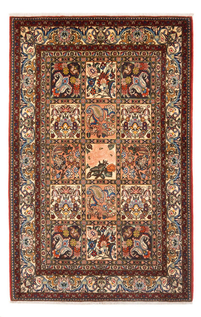 Bakhtiari Rug 136x212cm - Persian Rugs - multicolored