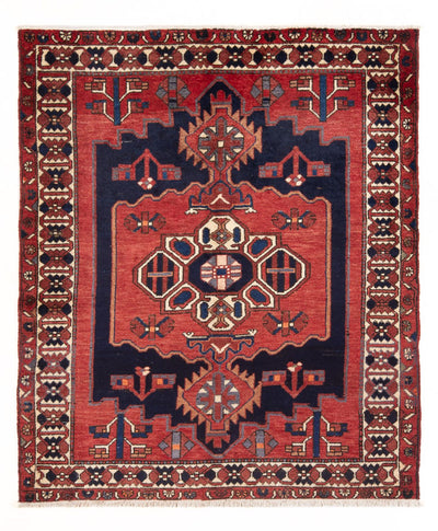 Bakhtiari Rug 153x195cm - Persian Rugs - red