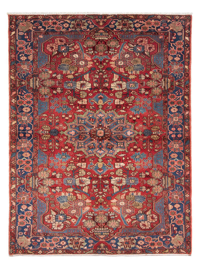 Sarouk Rug 158x242cm - Persian Rugs - bordeaux red