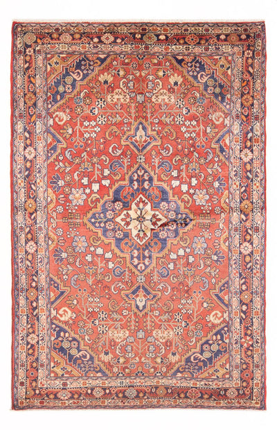 Hamadan Rug 126x208cm - Persian Rugs - red