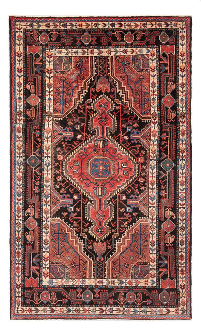 Hamadan Rug 125x212cm - Persian Rugs - dark blue
