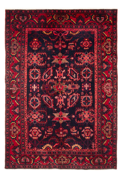 Hamadan Rug 140x210cm - Persian Rugs - dark blue
