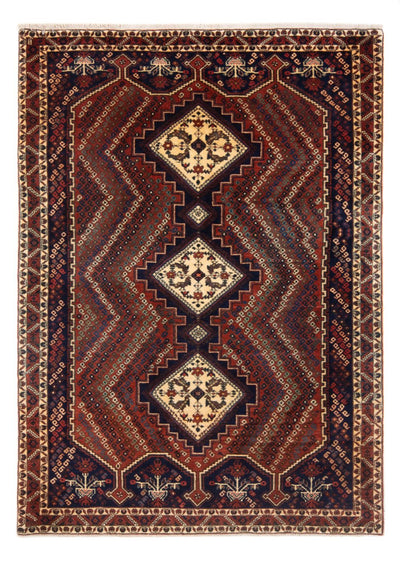 Sharbabak Rug 142x208cm - Persian Rugs - red