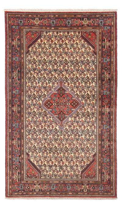 Hamadan Rug 137x202cm - Persian Rugs - cream
