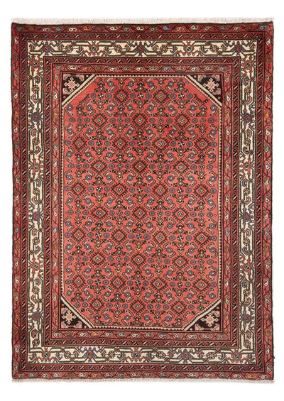 Hamadan Rug 144x196cm - Persian Rugs - red