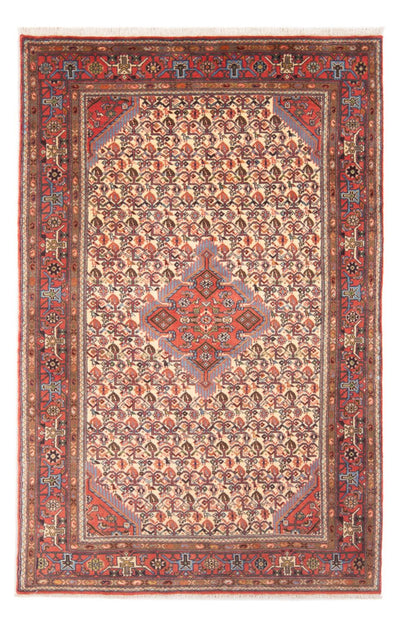 Hamadan Rug 123x198cm - Persian Rugs - cream