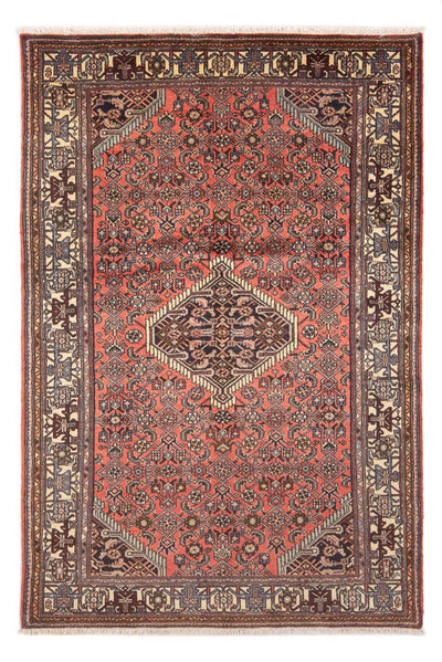 Hamadan Rug 127x194cm - Persian Rugs - red