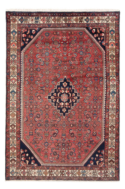 Hamadan Rug 140x215cm - Persian Rugs - red