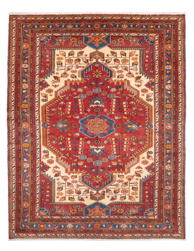 Hamadan Rug 160x225cm - Persian Rugs - red