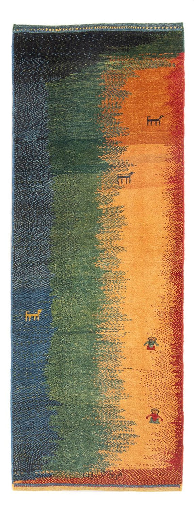 Persian Gabbeh Rug 68x202cm - Perserteppich Wollteppich