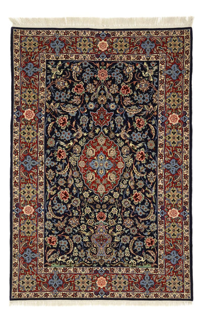 Indo Isfahan Rug 114x166cm - Oriental Rug