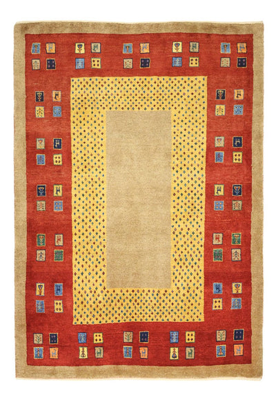 Loribaft Rug 108x158cm - Perserteppich Wollteppich