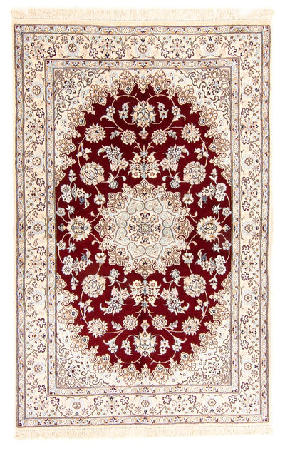 Nain - 9La Rug 153x241cm - Persian Rugs - dark red