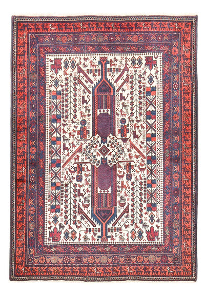 Belutsch Rug 153x210cm - Oriental Rug - cream