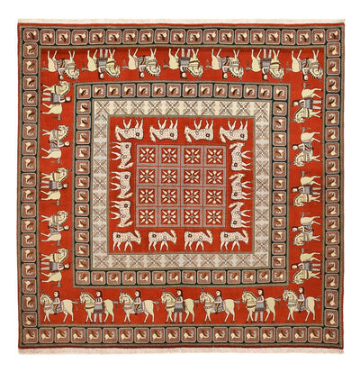 Tabriz - 50 Raj Rug 245x255cm - Persian Rugs