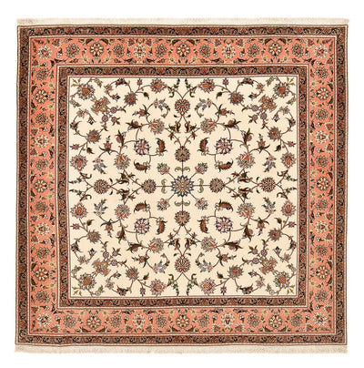 Tabriz - 50 Raj Rug 204x210cm - Persian Rugs