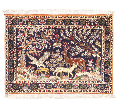 Rafsanjan Rug 62x80cm - Persian Rugs