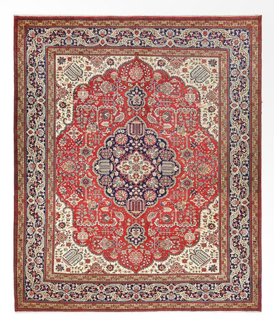 Tabriz - 40 Raj Rug 305x376cm - Persian Rugs