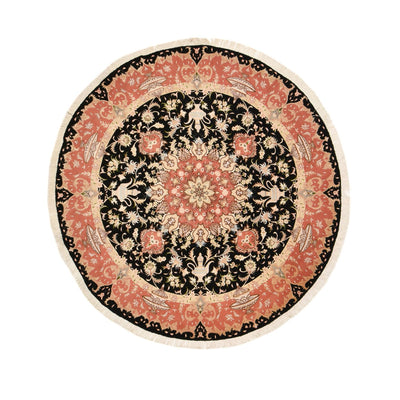 Tabriz - 60 Raj Rug 200x200cm - Persian Rugs