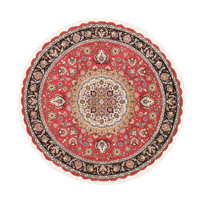 Tabriz - 50 Raj Rug 150x150cm - Persian Rugs
