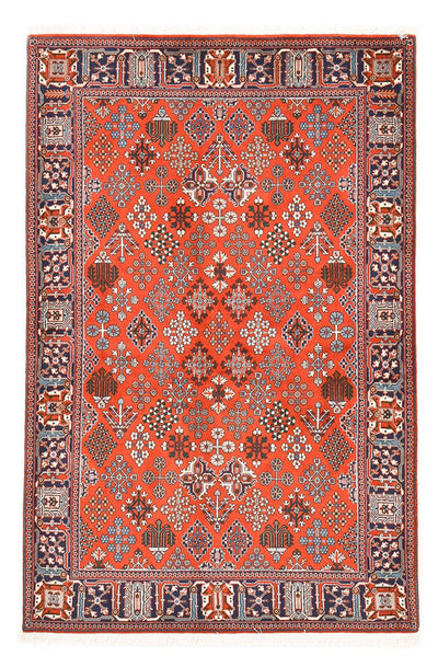 Joshaghan Rug 131x200cm - Persian Rugs - red