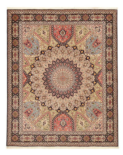 Tabriz - 50 Raj Rug 208x250cm - Persian Rugs