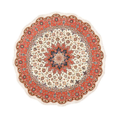 Tabriz - 50 Raj Rug 200x200cm - Persian Rugs