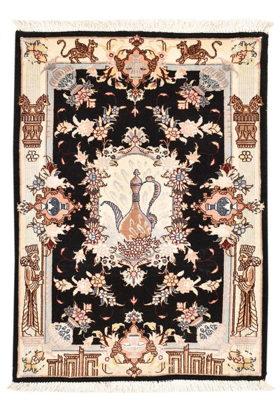 Tabriz - 50 Raj Rug 60x90cm - Persian Rugs