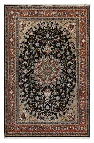 Tabriz - 40 Raj Rug 208x318cm - Persian Rugs