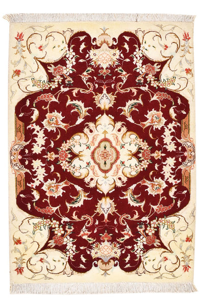 Tabriz - 50 Raj Rug 60x90cm - Persian Rugs