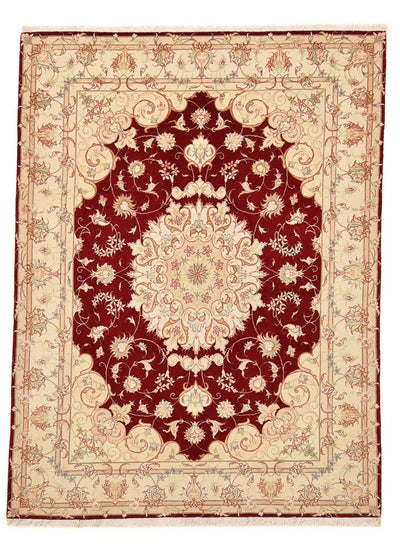 Tabriz - 50 Raj Rug 152x200cm - Persian Rugs