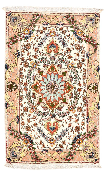 Tabriz - 50 Raj Rug 60x90cm - Persian Rugs